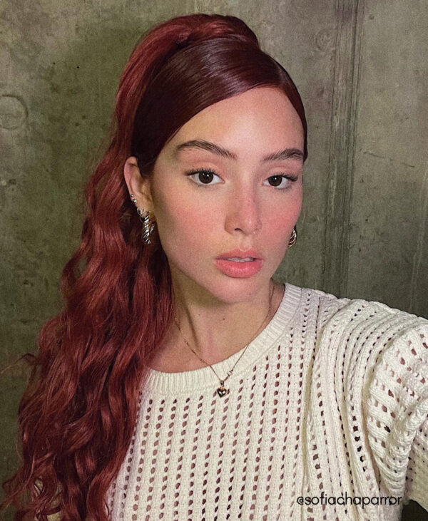ponytail - #130 copper. - 20 inches