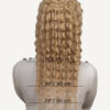 curly ponytail - #28 honey blonde. - 14 inches