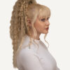 curly ponytail - #28 honey blonde. - 14 inches