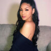 ponytail - #1 jet black. - 20 inches