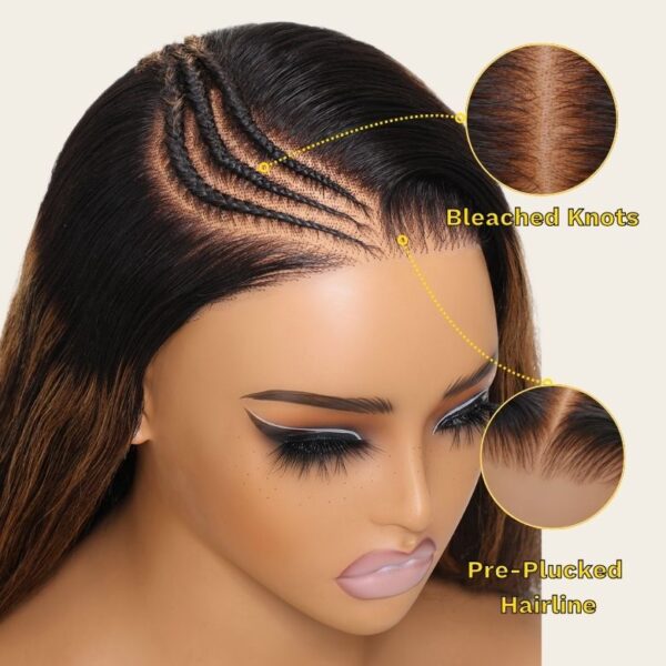 【180% Density=】Sunber Balayage Highlight Full Curly U Part Human Hair Wigs Flash Sale - 18 / V Part-180%