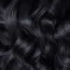 curly ponytail - #1 jet black. - 20 inches