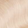 front lace human wig - 14" platinum blonde.