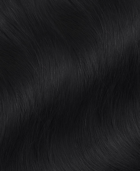 ponytail - #1 jet black. - 20 inches