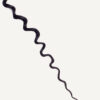curly ponytail - #1 jet black. - 20 inches
