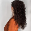 curly ponytail - #2 chocolate brown. - 20 inches