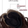 vegan fiber blowout curtain bangs wig 22".