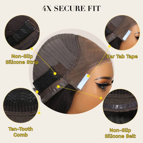 Sunber Water Wave 13x4 Pre Everything Lace Frontal Glueless Pre Cut Put On And Go Human Hair Short Bob Wig Flash Sale - 7x5 Bye Bye Knots / 14（Bob）