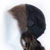 front lace human wig - 20" blonde moneypiece with balayage.