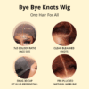 BOGO Sunber Pre-Cut Lace Reddish Brown Curly Quick & Easy Installation Glueless Wigs - 22 / 13*4 Pre Everything / No Baby Hair