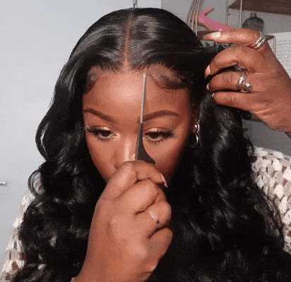 Extra 60% OFF | Sunber Deep Parting 7×5 Bye Bye Knots Pre-Cut Lace Body Wave Wig Human Hair - 24 (Fast Shipping) / 7*5 Bye Bye Knots 180% Density