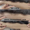 Sunber 5x5 Pre Cut Undetectable HD Lace Wigs Jerry Curly Human Hair Glueless Wear And Go Wigs - 18 / 7x5 Bye Bye Knots-180% Density / Bleached Knots