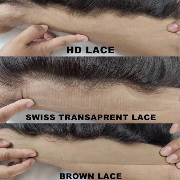 Sunber 5x5 Pre Cut Undetectable HD Lace Wigs Jerry Curly Human Hair Glueless Wear And Go Wigs - 18 / 7x5 Bye Bye Knots-180% Density / Bleached Knots