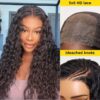 Extra 70% OFF | Sunber Wet And Wavy Curly Hair Lace Wig Real Human Hair Lace Frontal Wig - 7*5 Bye Bye Knots / With Baby Hair / 18