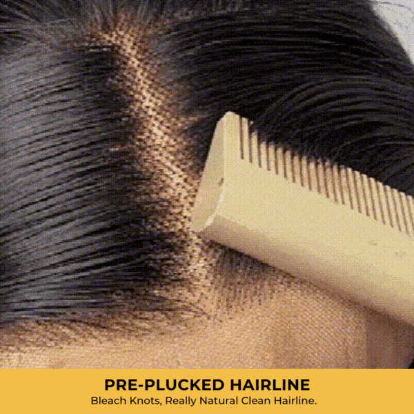 Sunber 6x4.75/ 7x5 Pre-Cut Lace Wear & Go Wigs Body Wave Pre-Plucked Hairline Beginner Friendly - 22 / 13*4 Pre-Cut Lace Frontal / Bleached Knots