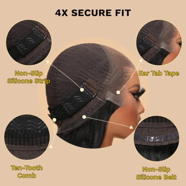 Sunber 6x4.75/ 7x5 Pre-Cut Lace Wear & Go Wigs Body Wave Pre-Plucked Hairline Beginner Friendly - 22 / 13*4 Pre-Cut Lace Frontal / Bleached Knots