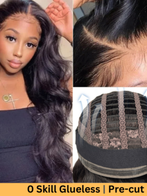 Extra 60% OFF | Sunber Deep Parting 7×5 Bye Bye Knots Pre-Cut Lace Body Wave Wig Human Hair - 16 / 6*4.75 Pre-Cut Lace