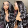 Sunber Body Wave Real Tangle-Free Transparent Lace Wig Pre-Cut Lace Human Hair - 24 / 5*5 HD Glueless Pre-Cut