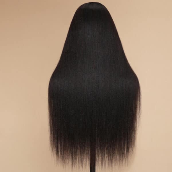 Sunber Yaki Straight 7x5 Bye Bye Knots Lace Grab And Go Closure Wig With Bleach Knots - 14 / 7x5 Bye Bye Knots