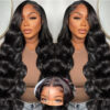 Extra 50% OFF | Sunber Deep Parting 7×5 Bye Bye Knots Pre-Cut Lace Body Wave Wig Human Hair - 13*4 Pre Everything / With Baby Hair / 16