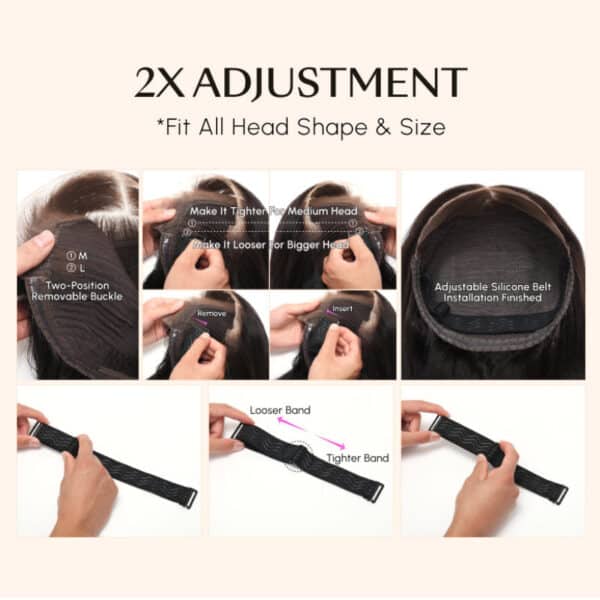 BOGO Sunber Pre-Cut Lace Reddish Brown Curly Quick & Easy Installation Glueless Wigs - 22 / 13*4 Pre Everything / No Baby Hair