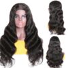 Sunber Luxury Density Body Wave U Part Wig Glueless Human Hair Wigs - 26 / 150%