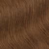 invisible clip-in hair extensions #6 light brown. - 14" / Classic