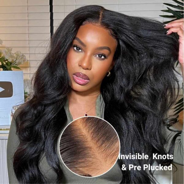Extra 70% Off |Sunber Hair Blunt Cut Straight Bob Wig Lace Part and 7*5 Precut lace Human Hair Wig - 10 / 7*5 Pre-cut Lace