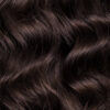 curly tape-in hair extensions #2 chocolate brown. - 14"/50g / Invisible