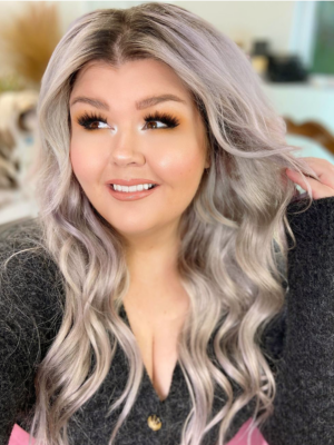 clip-in extensions starter set (salt & pepper).