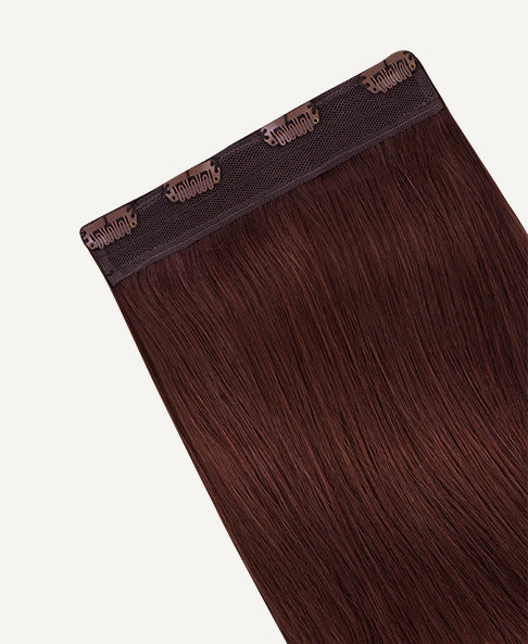 clip-in volumizer #33 auburn. - 20" / 1 x Extra-large weft