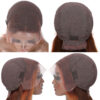 Sunber Mix Ginger And Copper Red Straight Human Hair Wigs Ombre Lace Front Wig - 18