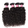 Sunber Hair Brazilian Water Wave Hair 4 Bundles, 100% Virgin Human Hair Weave - 18 20 22 24inch