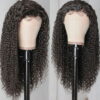 【180%】Sunber Jerry Curly Glueless Wigs 13x4 HD Transparent Lace Front Wigs 5x5 HD Lace Wig Flash Sale - 18" / 13*4 HD Lace Front-180%