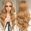 Clear Lace Body Wave 4x4/13x4/13x6 HD Lace Front Wigs 180% Density Human Hair For Honey Blonde Color - 13x6 Lace / Yes（+） / 28
