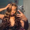 New H30/4 Brown Dark Color Body Wave Wig 180% Density Human Hair Wig - 13x4 Lace / Yes（+） / 28inch