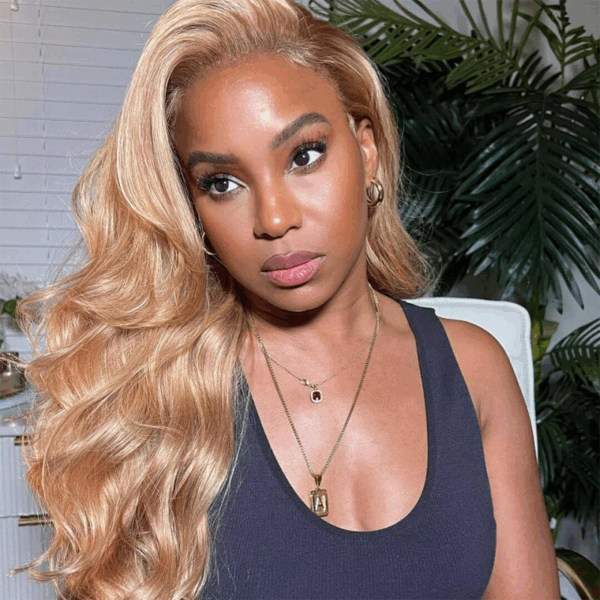 Clear Lace Body Wave 4x4/13x4/13x6 HD Lace Front Wigs 180% Density Human Hair For Honey Blonde Color - 13x6 Lace / Yes（+） / 28