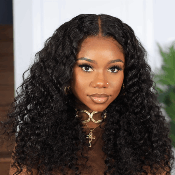 Glueless Wigs 4x4 Closure/13x4 Undetectable HD Lace Wig Wear and Go Wigs 180% Density - 4x4 Lace / 180% Density / 18inch