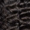 curly ponytail - #1b natural black. - 14 inches