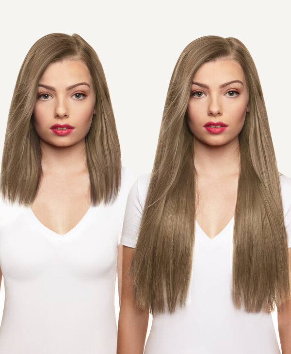 tape-in hair extensions #10 ash blonde. - 14"/50g / Regular
