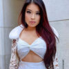 clip-in hair extensions #99J cherry red. - 16" / Classic