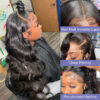 Pre-Cut Black Body Wave Wig 4x4/13x4/13x6 HD Lace Front Wigs 100% Human Hair Wig - 13x4 Lace / Yes（+） / 26