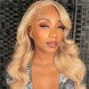 ALL Lace Honey Blonde Color Body Wave Wig 360 HD Lace Front Wigs 150% / 180% Density Wig - 360 Lace / 150% / 32inch