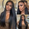 Natural Color Wig 4x4/13x4/13x6 HD Lace Front Wigs Breathable Cap Straight Wigs - 4x4 Lace / Yes / 20inch