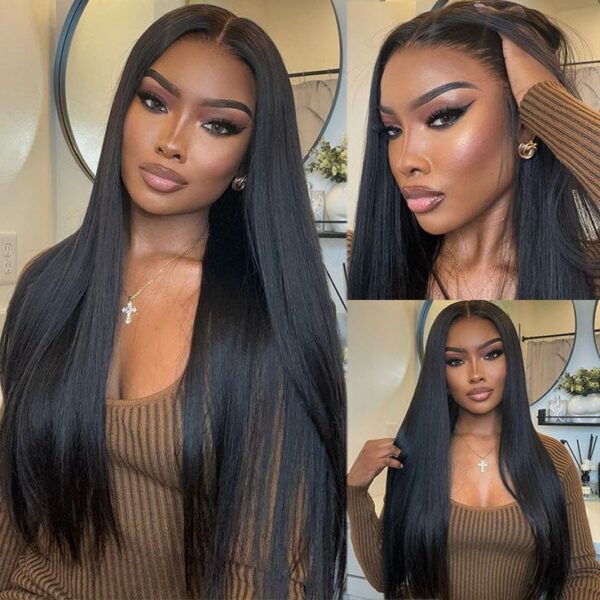 Natural Color Wig 4x4/13x4/13x6 HD Lace Front Wigs Breathable Cap Straight Wigs - 4x4 Lace / Yes / 20inch