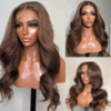 Brown Wig Body Wave 360 Lace Wig 100% Human Hair #4 Colored Wig - 360 Lace / 150% / 22inch
