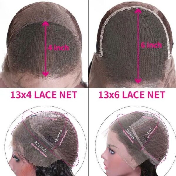 【180%】Sunber Jerry Curly Glueless Wigs 13x4 HD Transparent Lace Front Wigs 5x5 HD Lace Wig Flash Sale - 18" / 13*4 HD Lace Front-180%