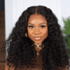 Glueless Wigs 4x4 Closure/13x4 Undetectable HD Lace Wig Wear and Go Wigs 180% Density - 4x4 Lace / 180% Density / 18inch