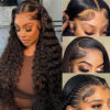 FABA Glueless HD Lace Wig Natural Black Curly Wear&Go Wig Beginner-Friendly - 13x4 Lace / 180% Density / 30inch