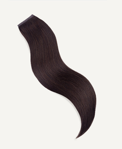 ponytail - #2 chocolate brown. - 14 inches